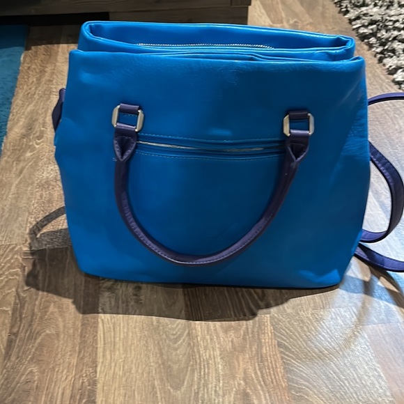 Pixie Mood Two-tone Blue Vegan Handbag - Picture 2 of 6